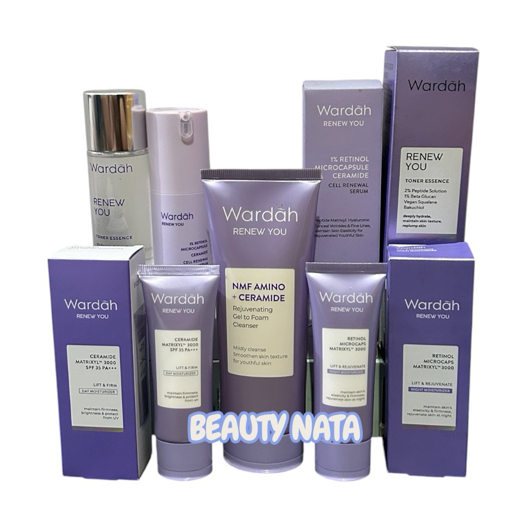 Wardah RENEW YOU Paket Skincare Original Terbaru