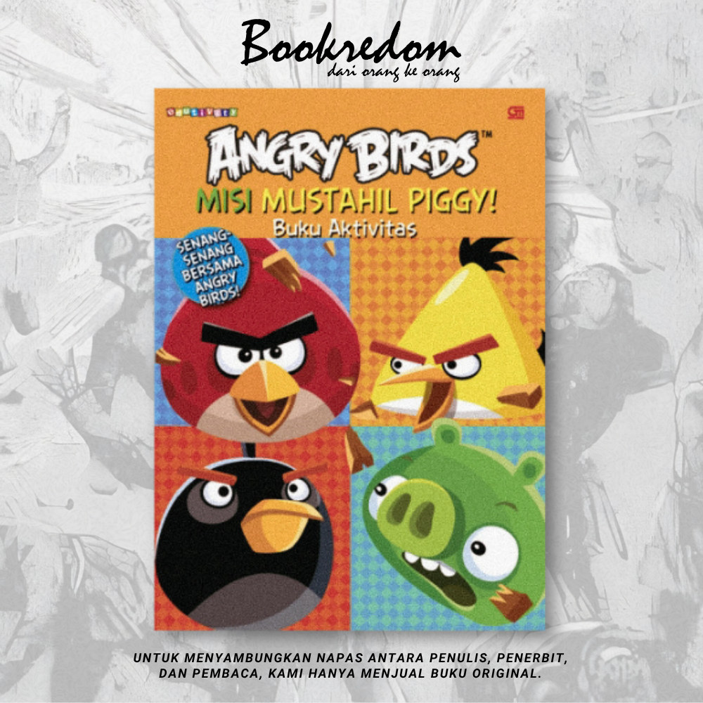 Buku Aktivitas Angry Birds Misi Mustahil Piggy