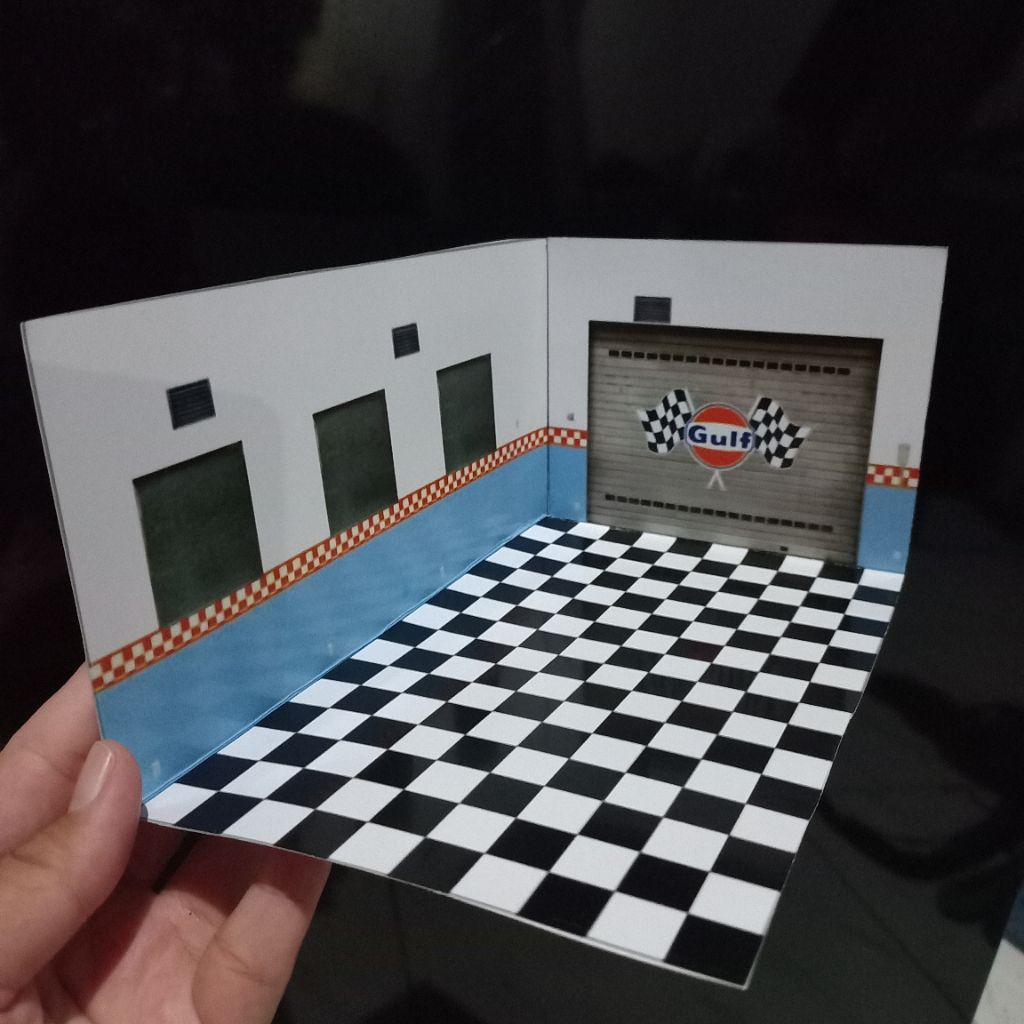 DIORAMA DIECAST CUSTOM HOTWHEELS TOMICA MINIATUR GARASI