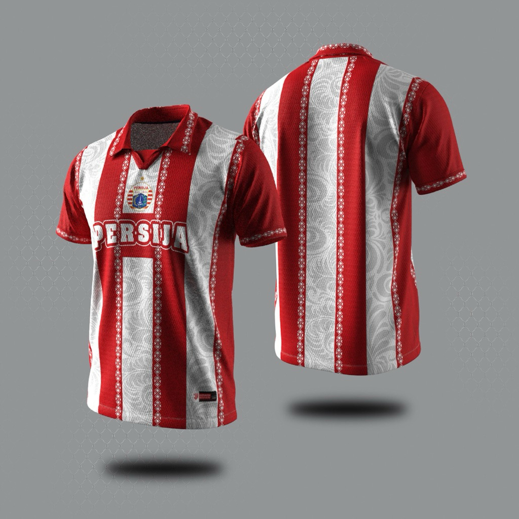 Jhsportwear Jersey Printing Vintage Persija // Jersey Casual // Jersey Suporter // Jersey Retro