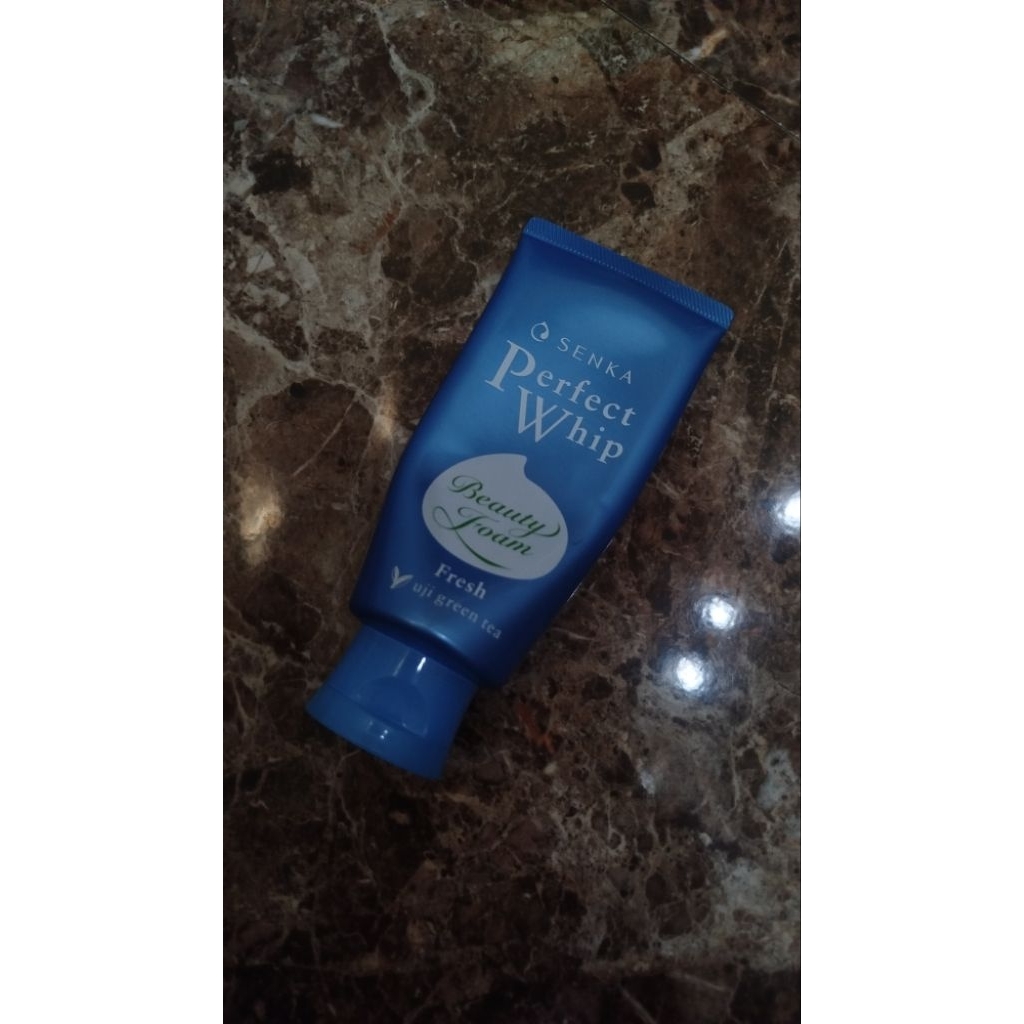preloved face wash senka fresh hijau