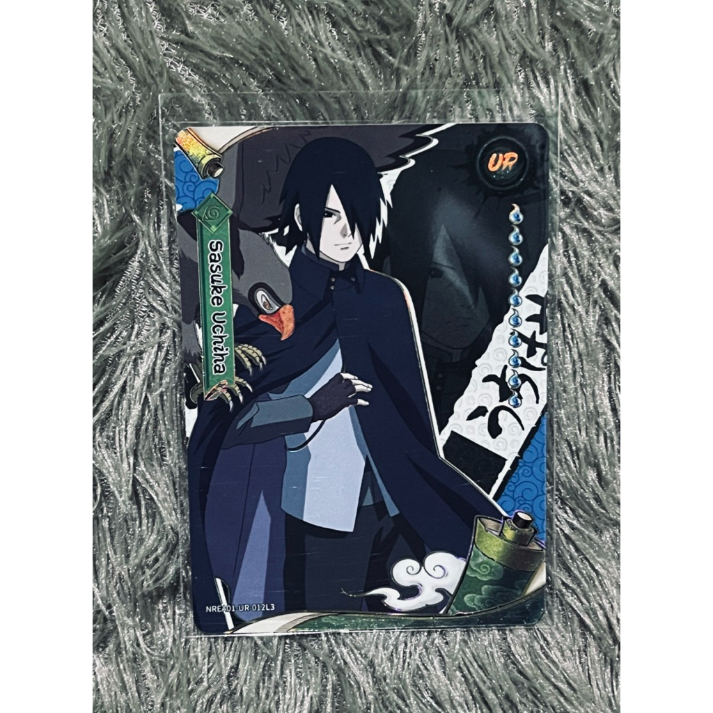 Kartu Kayou Naruto UR Sasuke T2W8 set dapat 2pcs