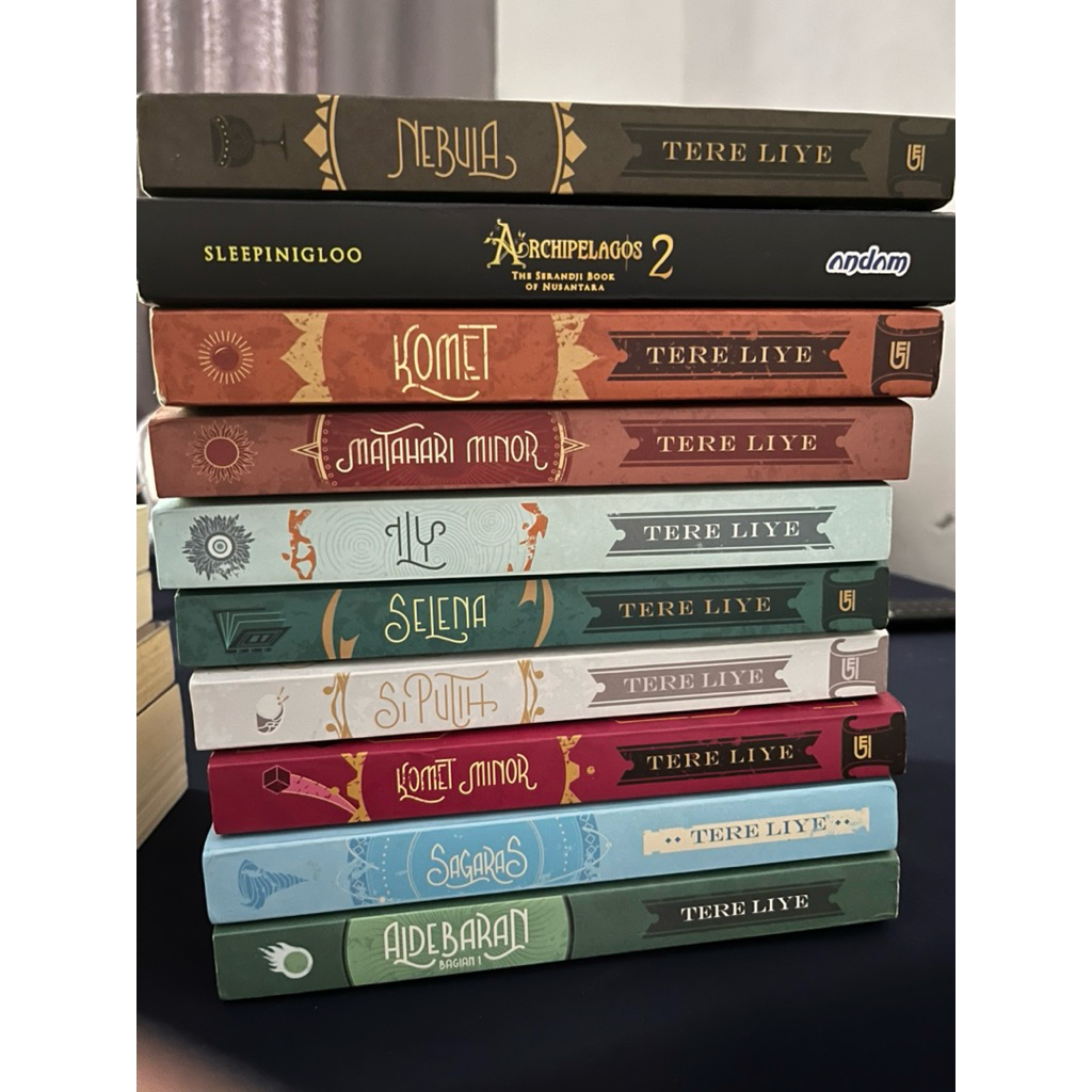 preloved buku novel bumi series