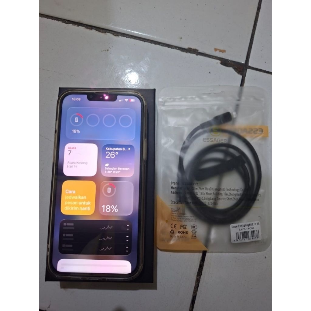 IPHONE 13 Pro MAX 256GB Inter BACA DESKRIPSI