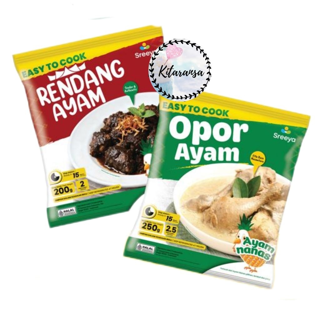 RENDANG/OPOR Ayam/RENDANG AYAM/OPOR AYAM/SREEYA