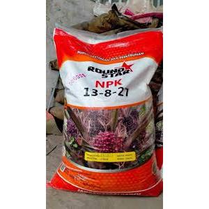 PUPUK ROUND STAR NPK 13 8 27 BERAT 50 KG