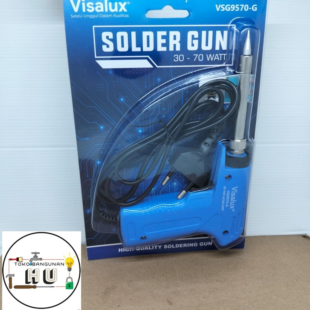 Alat Solder Listrik Tembak 30 - 70 Watt VISALUX