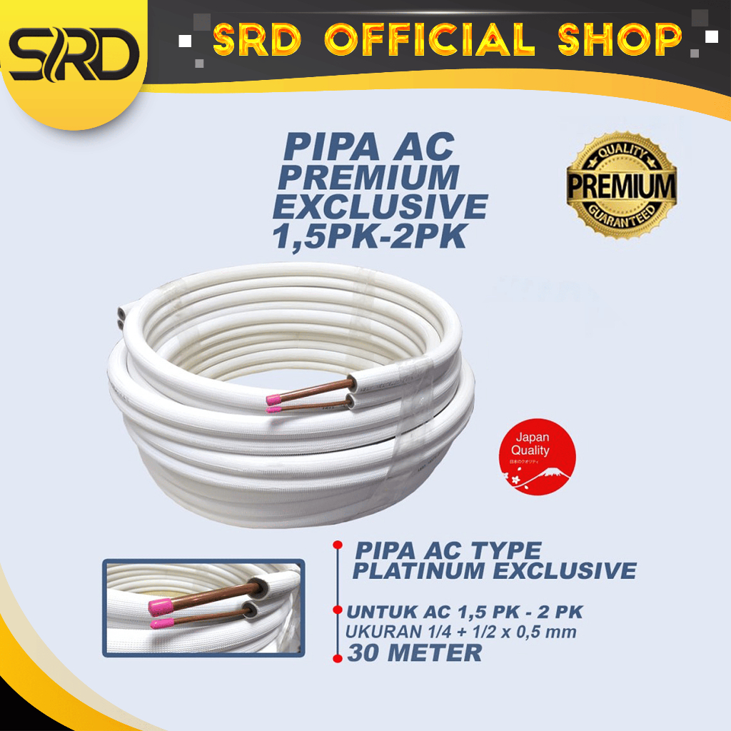 PIPA AC DENPOO 1 PK - 2 PK , 1 ROL 30 METER