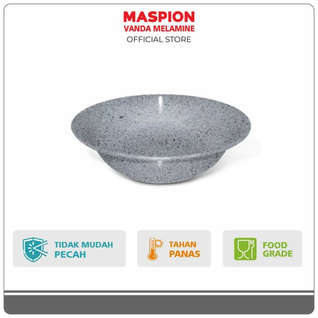 Maspion Vanda Melamin Mangkok Bakso Polos 7 Inch