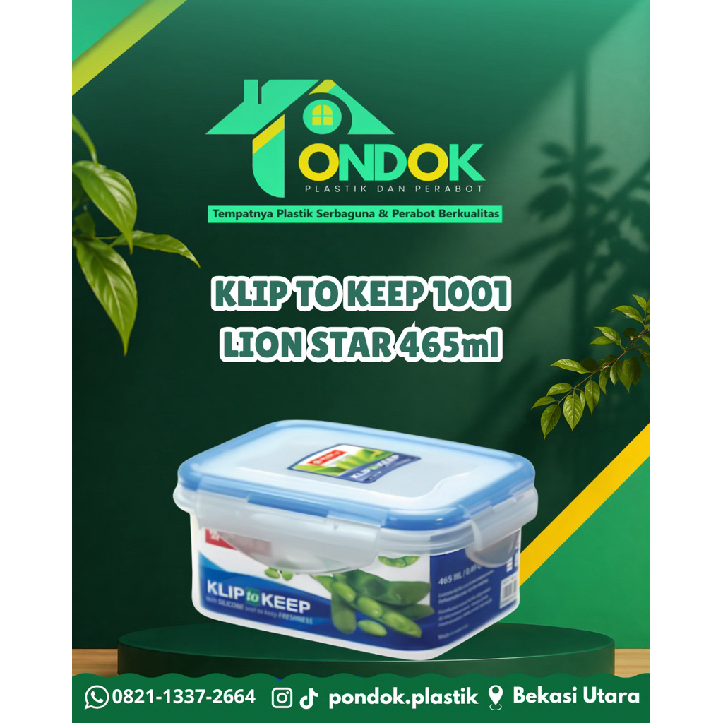 KLIP TO KEEP 1001 LION STAR 465ml