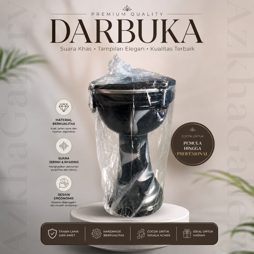 Calti Darbuka Dumbuk Ukuran Anak 6 inch