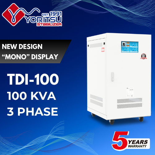 Stabilizer Listrik Stavolt Listrik Avr Yoritsu TDi 100 kVA