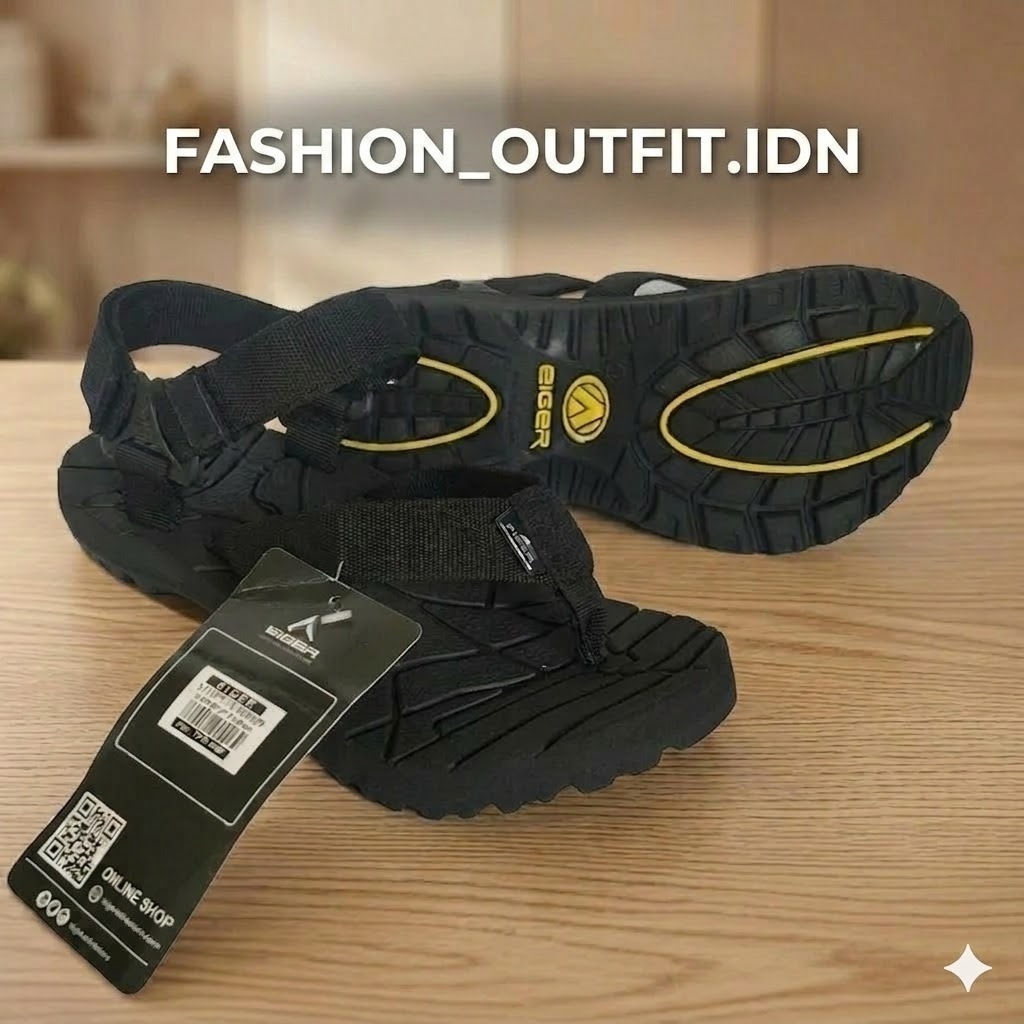 SANDAL GUNUNG EIGER Original Sandal Gunung Pria Wanita Model Japit Tali Bangkol Outdoor Hiking Terba