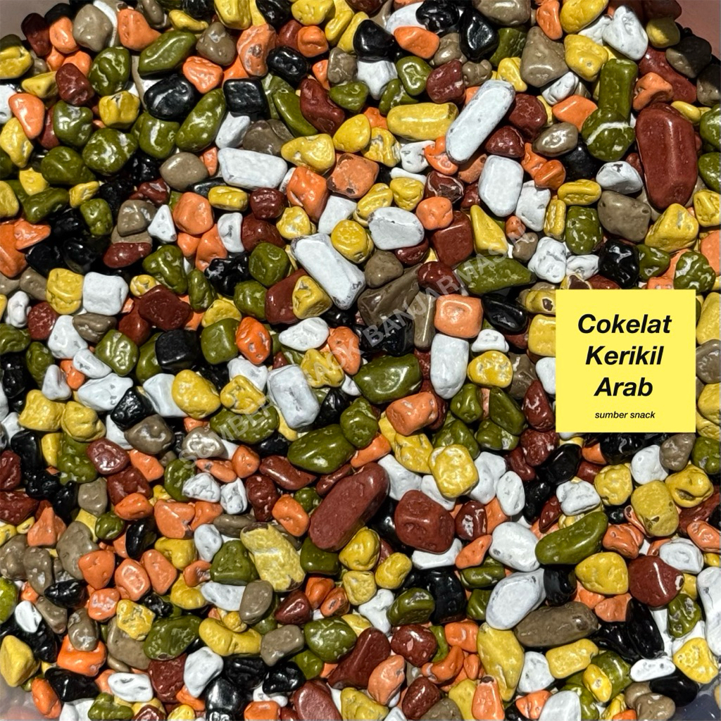 Cokelat Kerikil Arab Manis Bentuk Batu (Jajanan Jadul Kiloan) (100g-500g)
