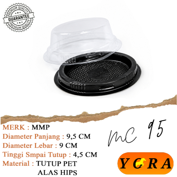 [ISI 50] Tray Mika Moon Crispy Oval / Mika Kue Oval MIni /  Moon Cake Tray / Mika Plastik Tebal / Mi