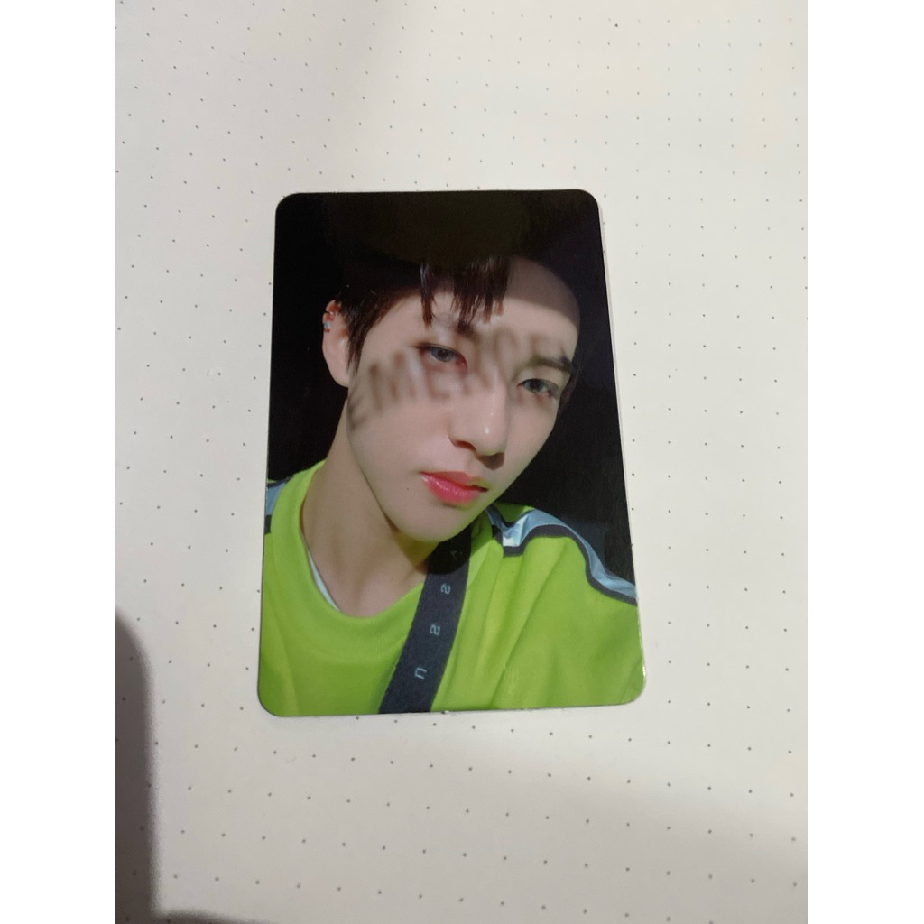 Photocard Renjun Empathy Dream pc Cahaya Ilahi nct dream