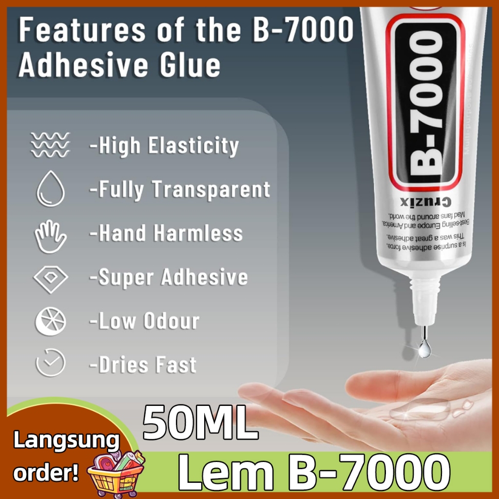 Lem LCD B 7000 - Lem LCD , Lem touchscreen -Lem handphone ,Lem bening 50ml