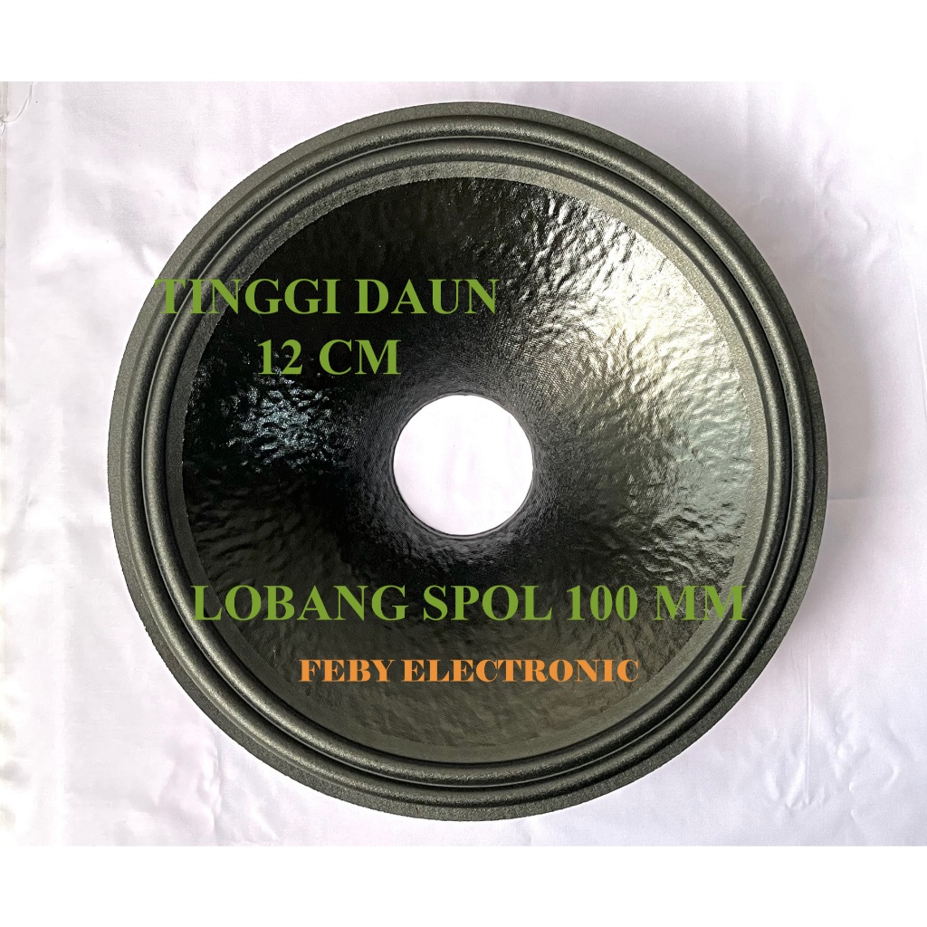 Daun Speaker 18 Inch Import Diameter spol 4 inch tinggi 12 CM