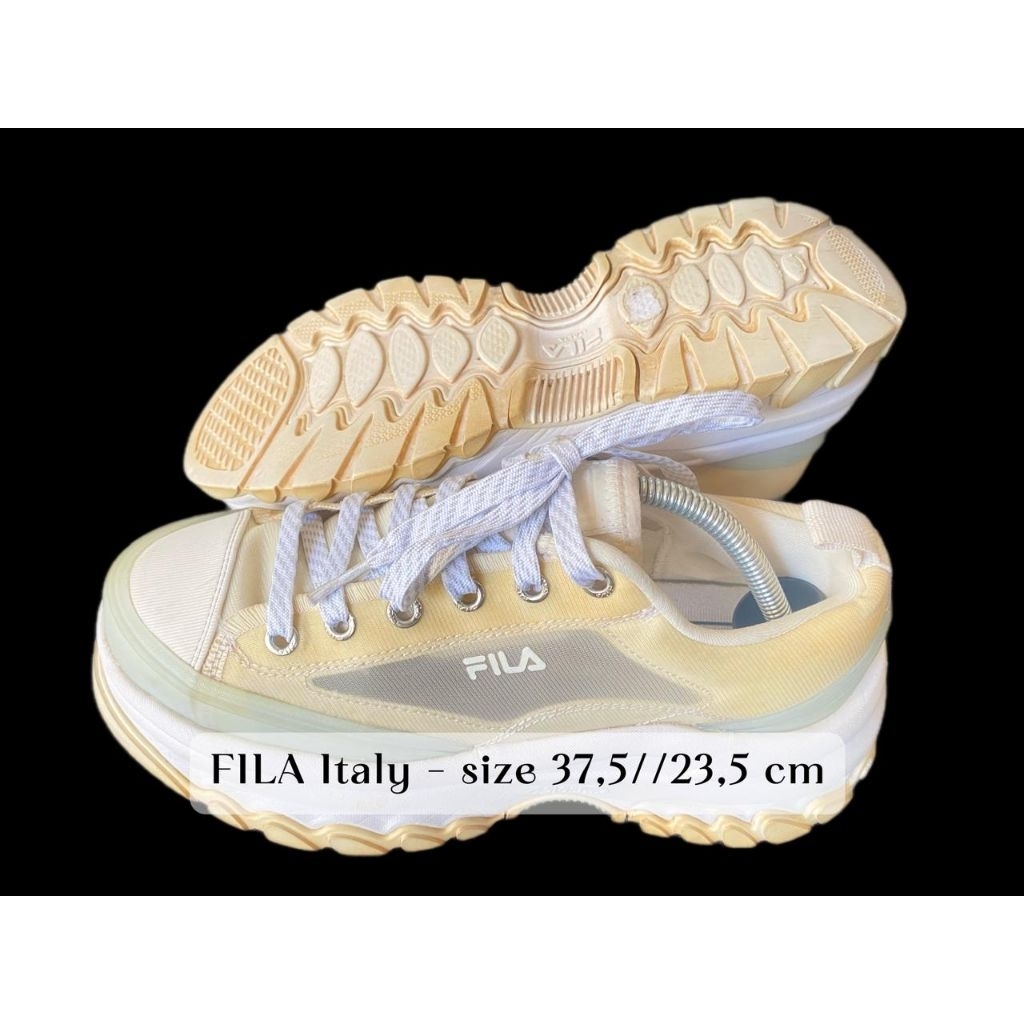 Sepatu Fila Lava women white/blue second original