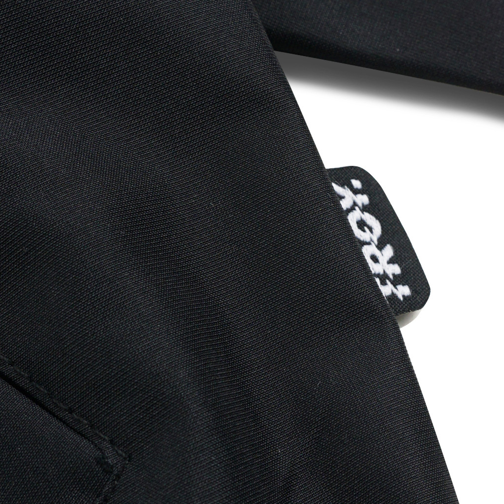 Troy Company Jaket Tracktop Pria Full Hitam - Squble Jacket Tracktop Full Black JTT 3615