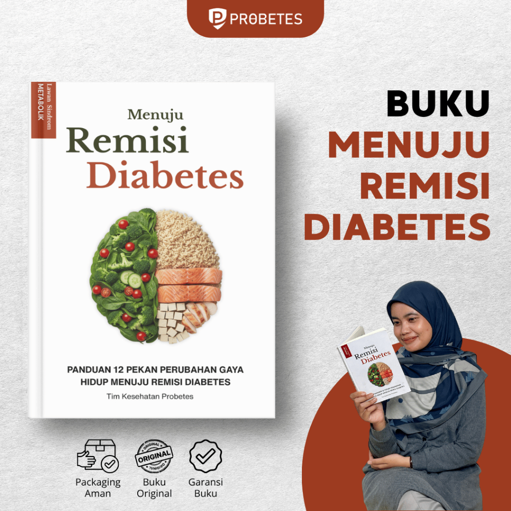 Buku Cetak Menuju Remisi Diabetes - Perubahan Gaya Hidup Menuju Remisi Diabetes Dalam 12 Pekan