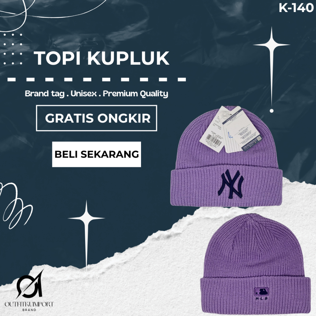 K-140 Kupluk NY MLB Violet