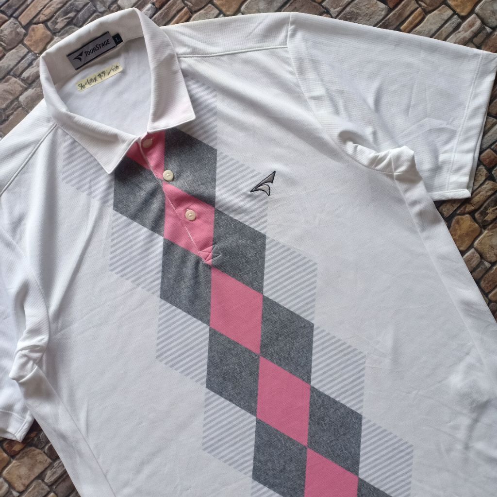 Kaos Fashion pria t-shirt Golf pl original TOURSTAGE GOLF