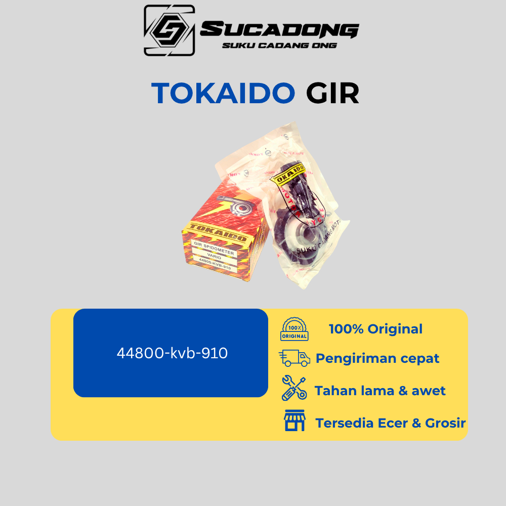 TOKAIDO GIR SPIDOMETER 44800-KVB-910 VARIO ORIGINAL MURAH