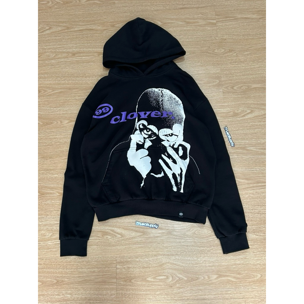 99CLOVER BLACK SZ M USED