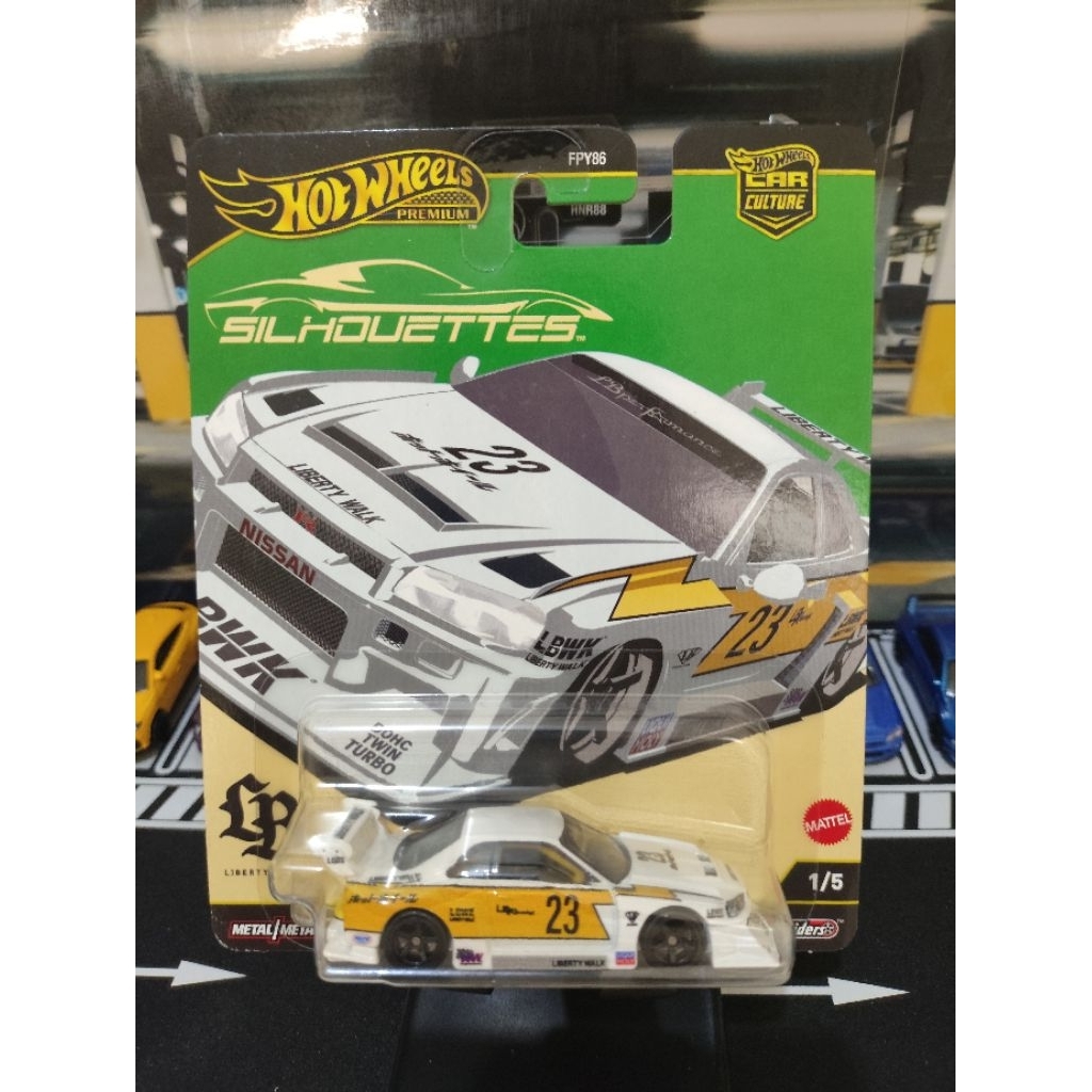 Hotwheels Nissan Skyline Er34 LBWK Super Silhouette (free protek)