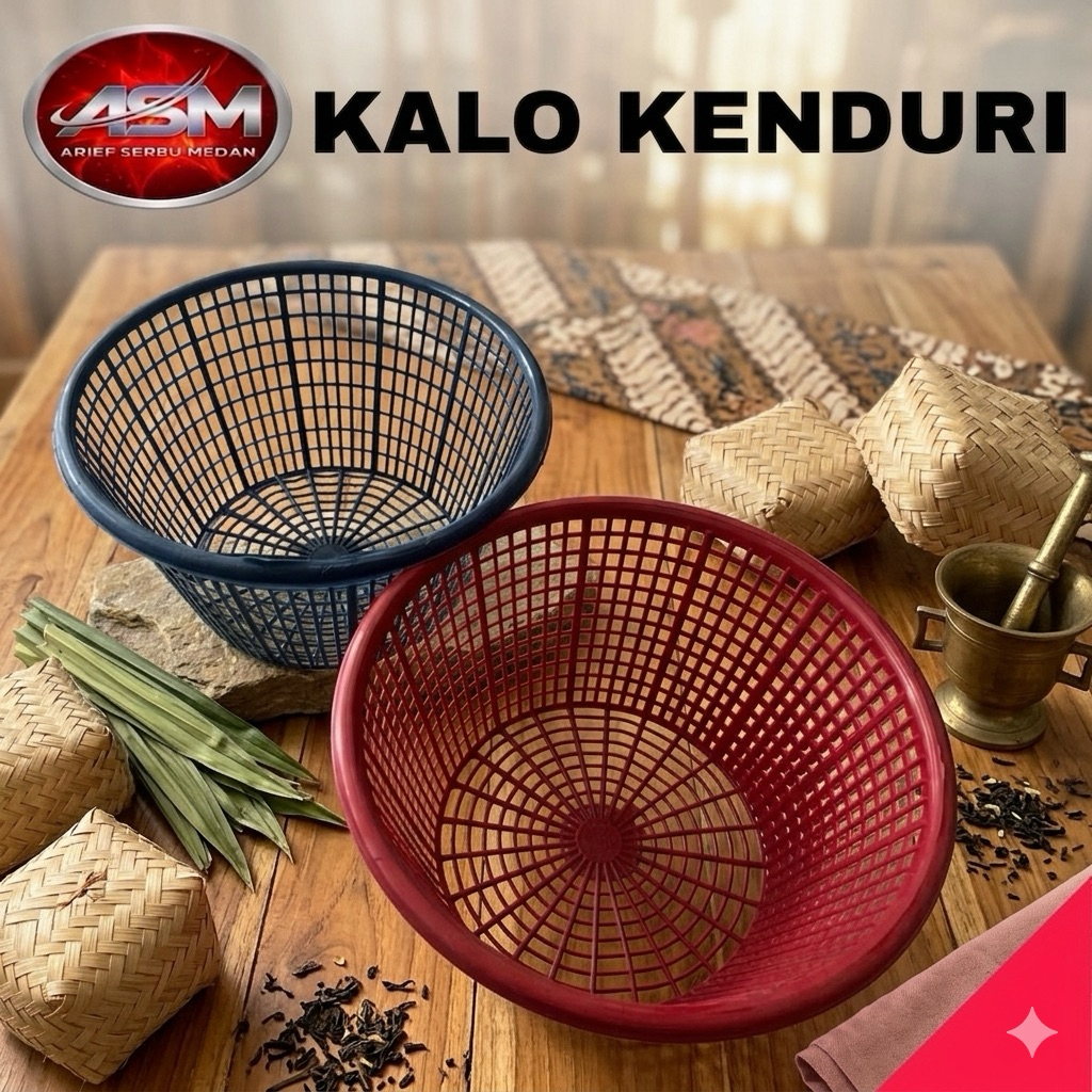 Kalo Kenduri Keranjang Telur Plastik Bakul Serbaguna - Arief Grosir Medan