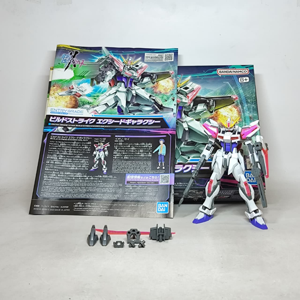 Bandai EG Strike Exceed Galaxy / Model Kit Gundam Build Metaverse Entry Grade 2nd Sudah Rakit E014