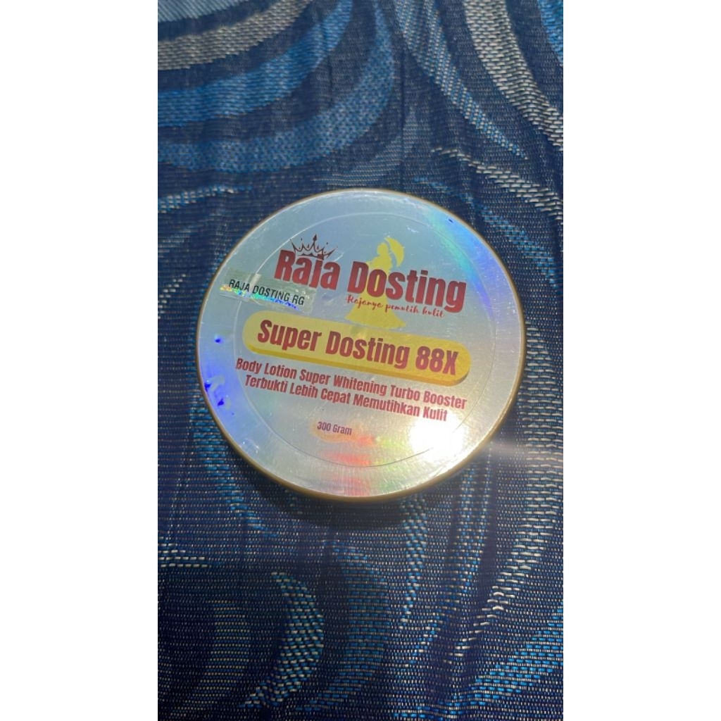 Handbody Raja Dosting Super whitening 88X lebih gacoor