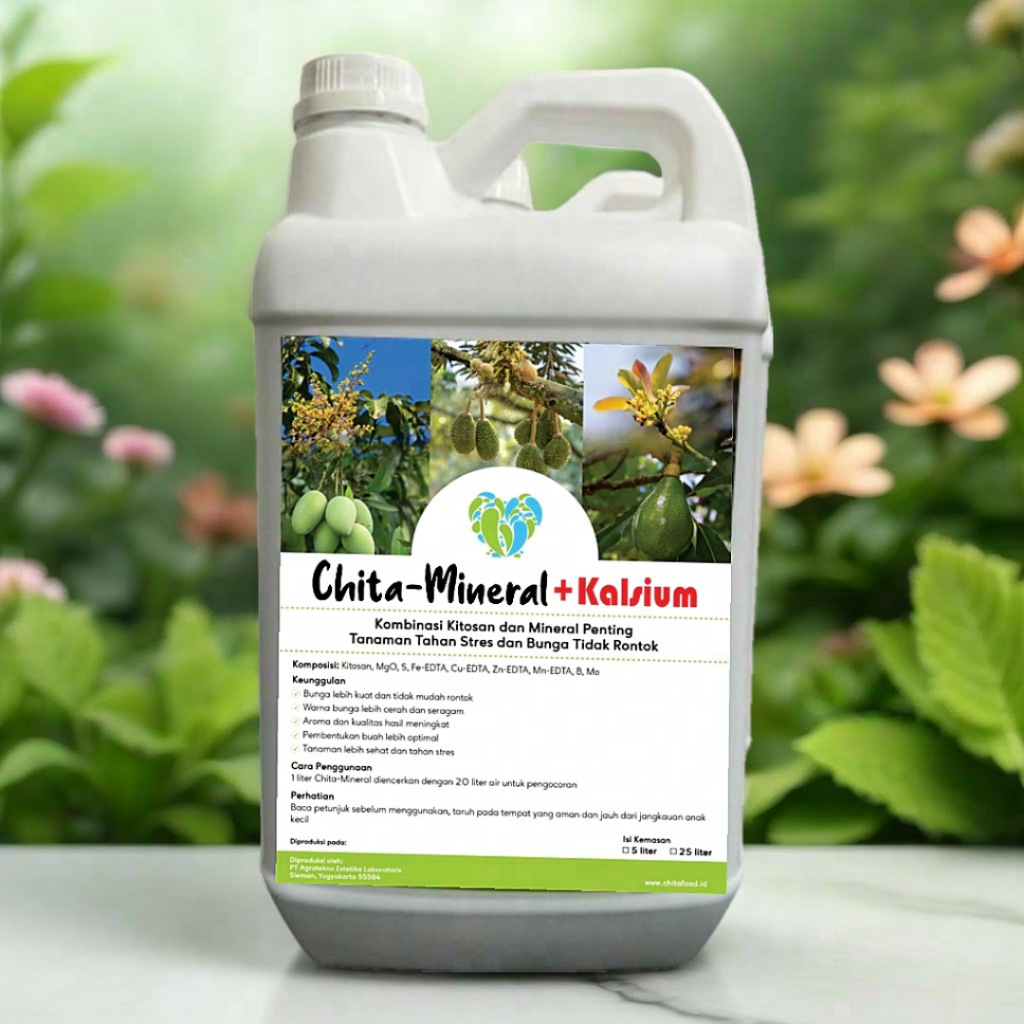 Pupuk chitosan plus mineral & Kalsium (Chita-Mineral+Kalsium)