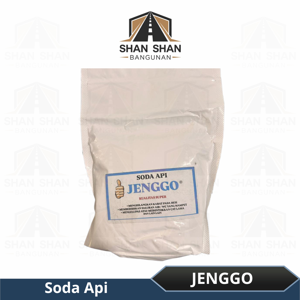 Soda Api 500 Gram / Soda Api Bubuk Anti Sumbat Mampet Kloset / Perontok Cat / Penghilang Karat
