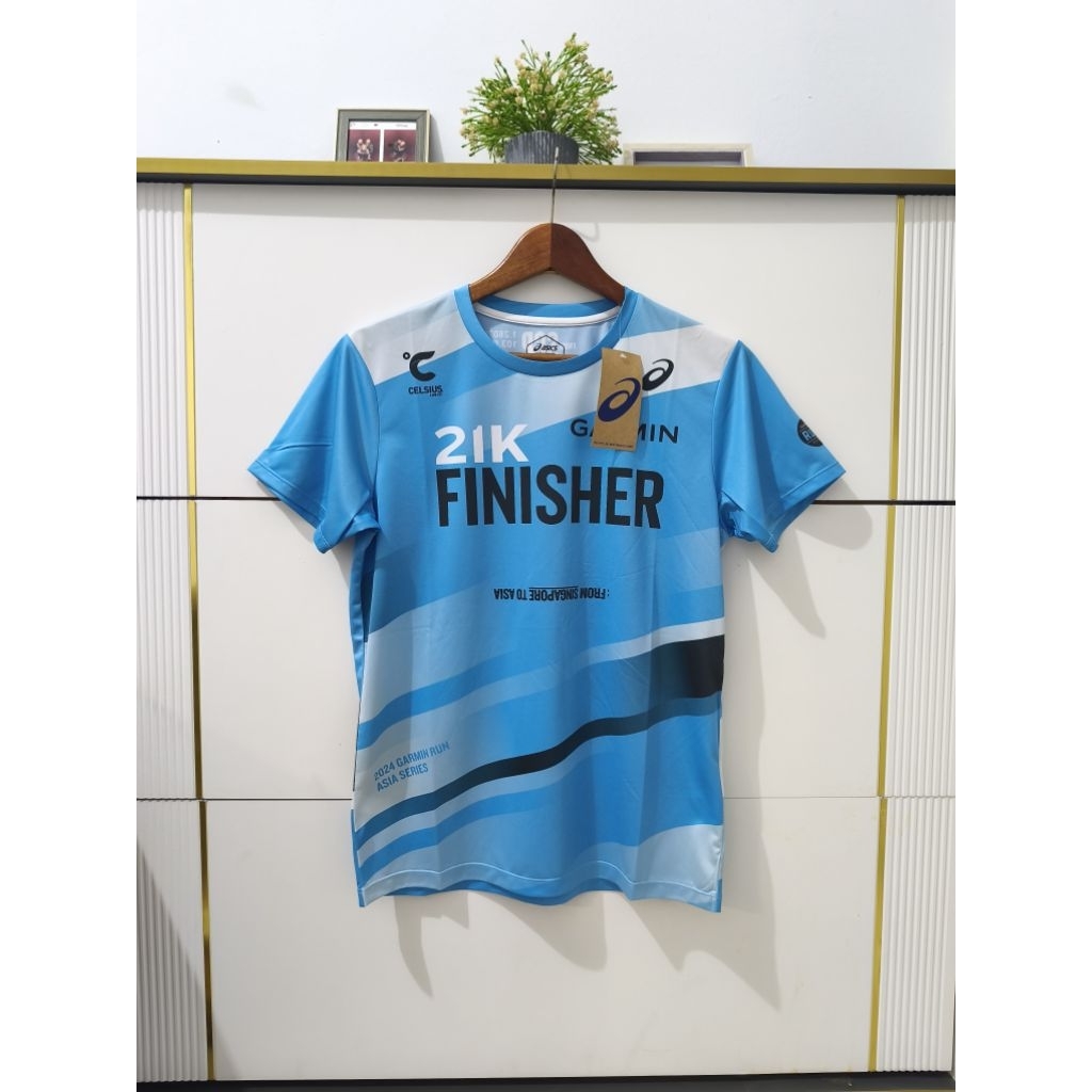 jersey running asics garmin 21k finisher 2024