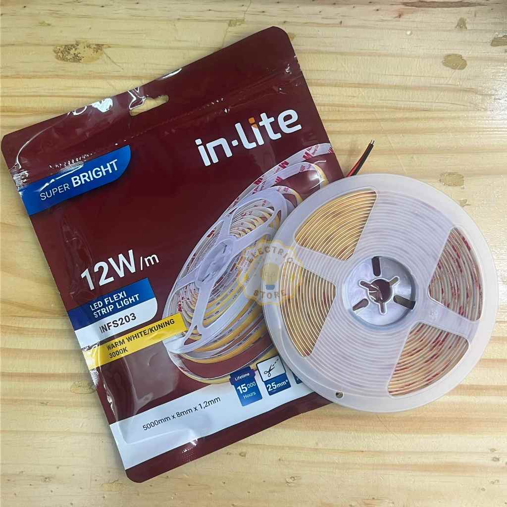 LED Strip COB inlite 12W INFS203 Warmwhite // inlite LED Strip COB 12W INF203