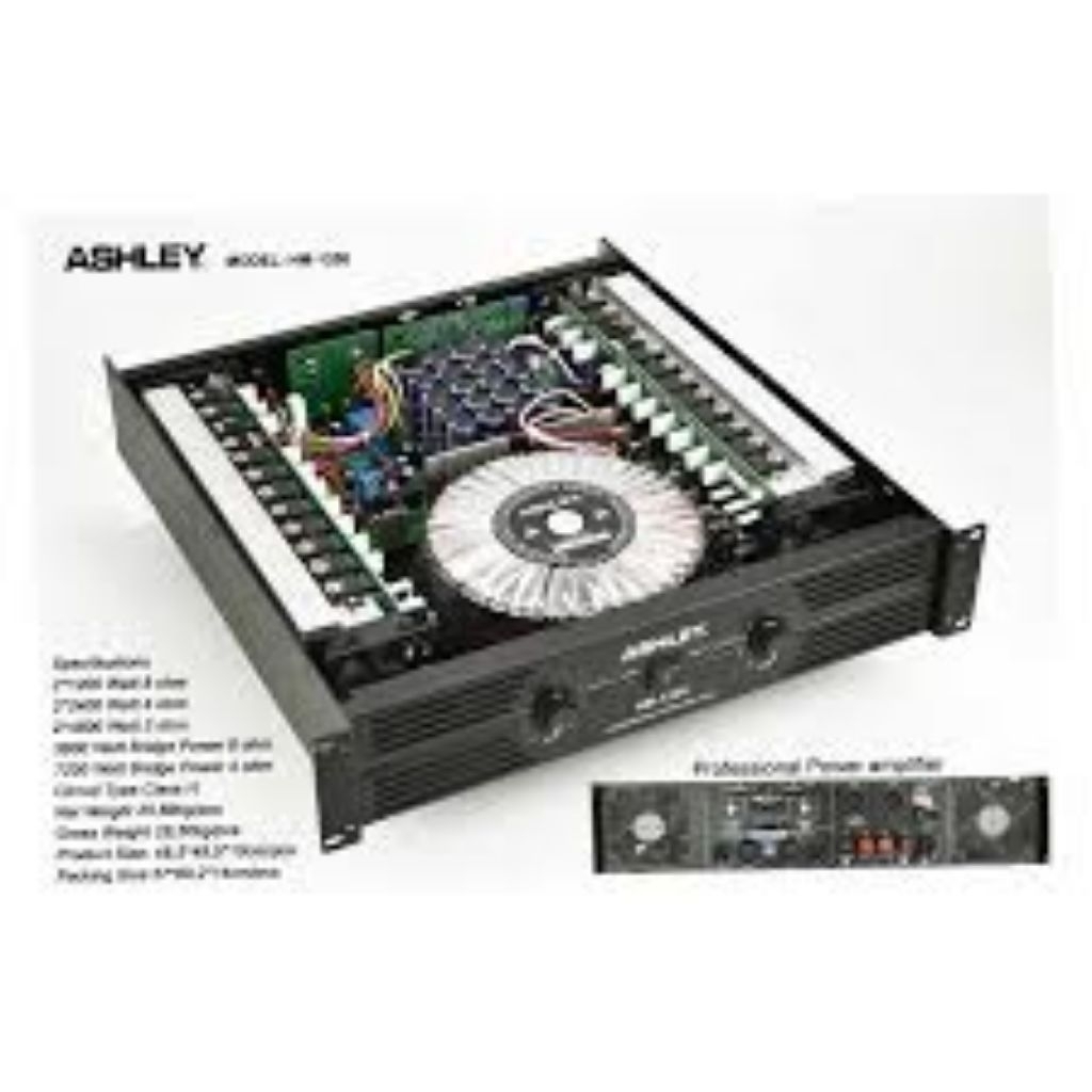 Power Ashley HM 1200 Power 2 channel Ashley HM1200 original