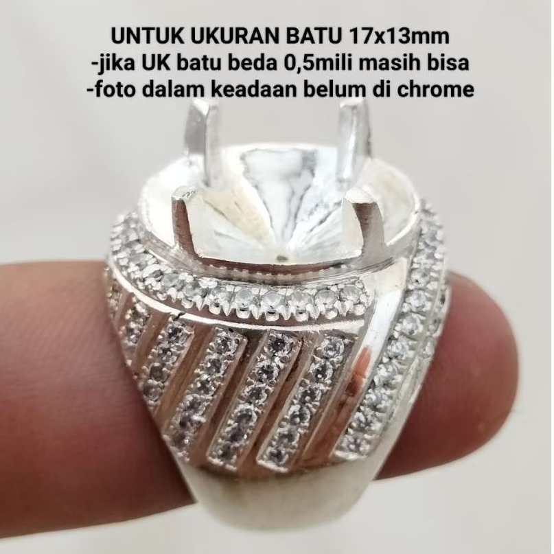 RING ALSUP TERBARU MODEL PERAK MICROSETTING