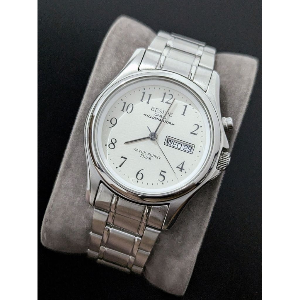 Jam Casio Beside Illuminator JDM full original