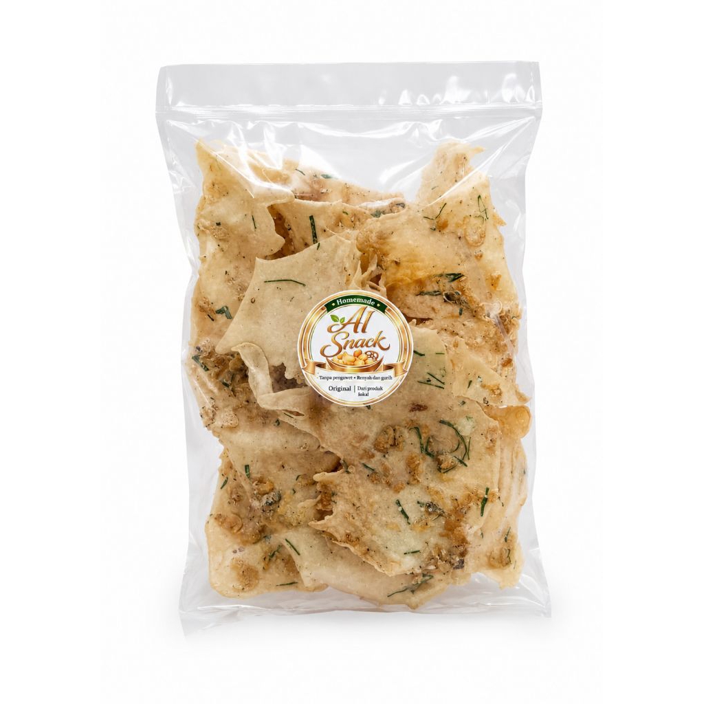 (500 gr) Peyek rebon daun jeruk, peyek rebon gurih, peyek rebon renyah