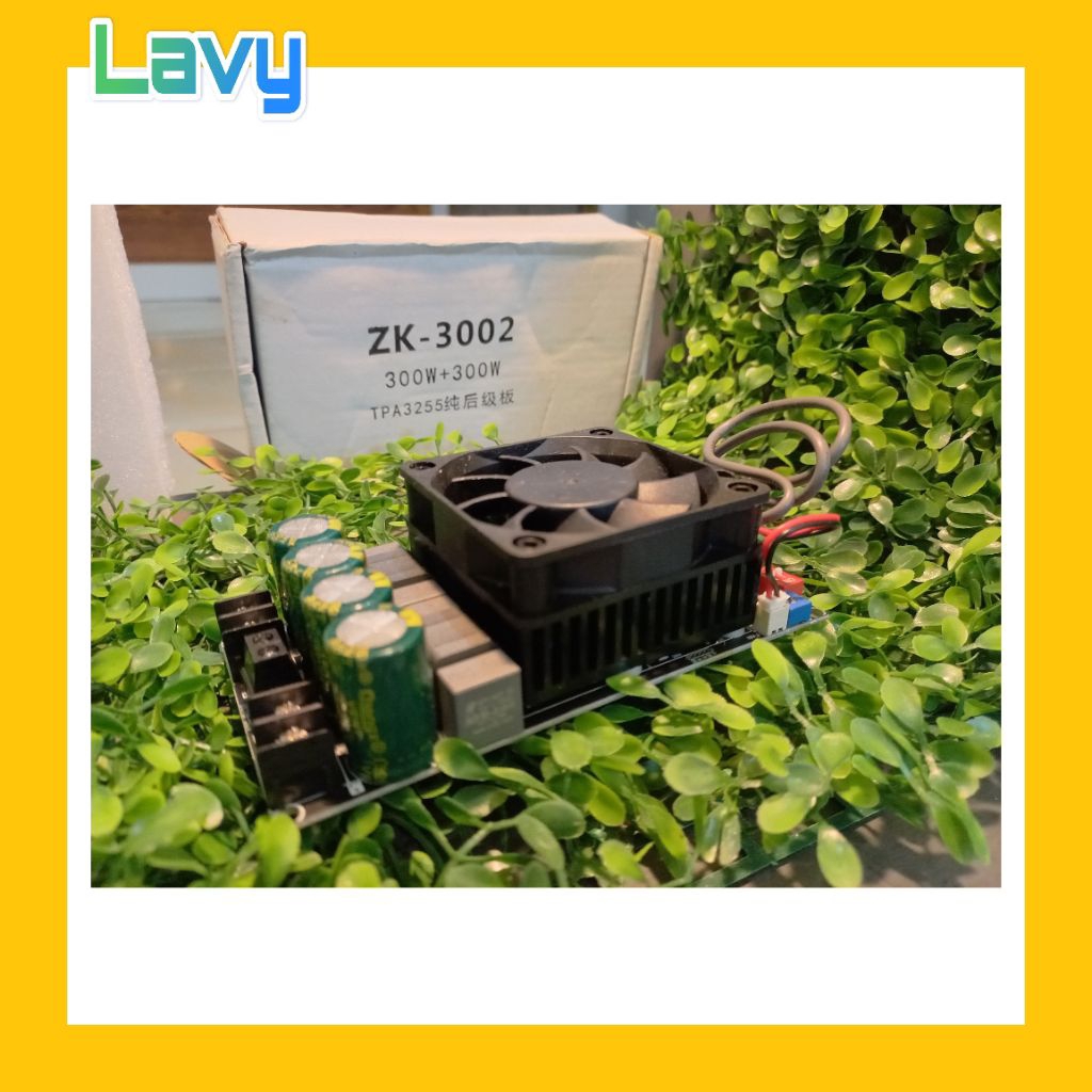 Amplifier Zk3002 Class D 600watt Pure