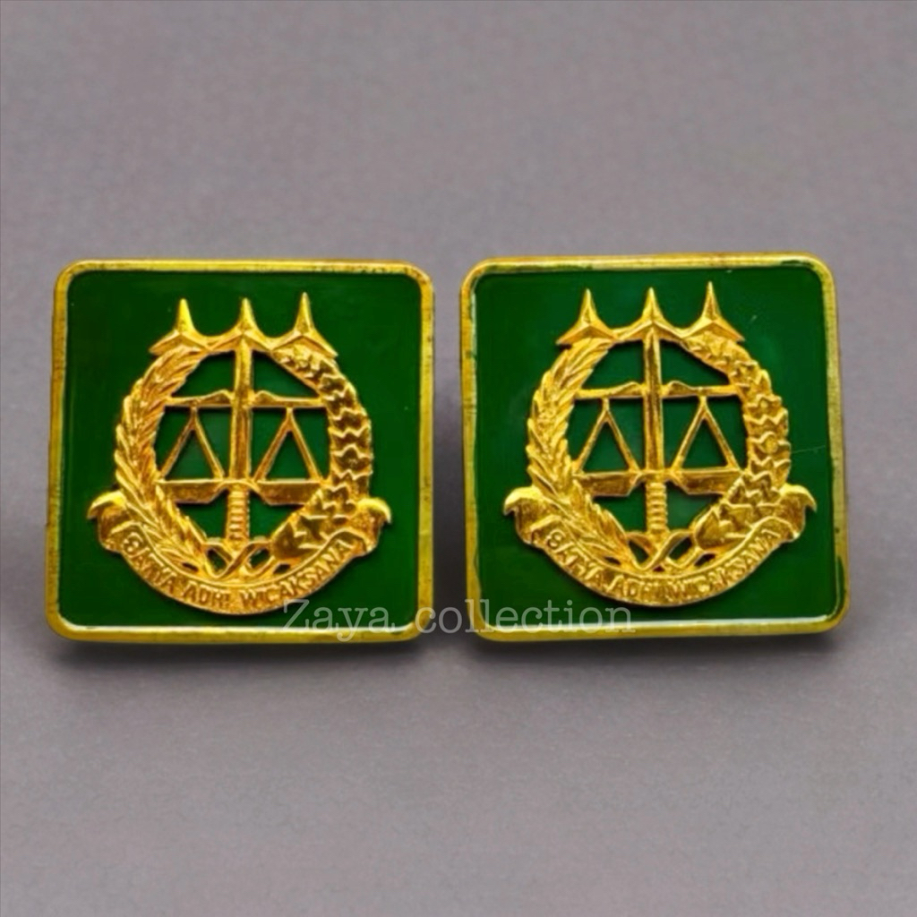 Emblem plat mobil logo kejaksaan