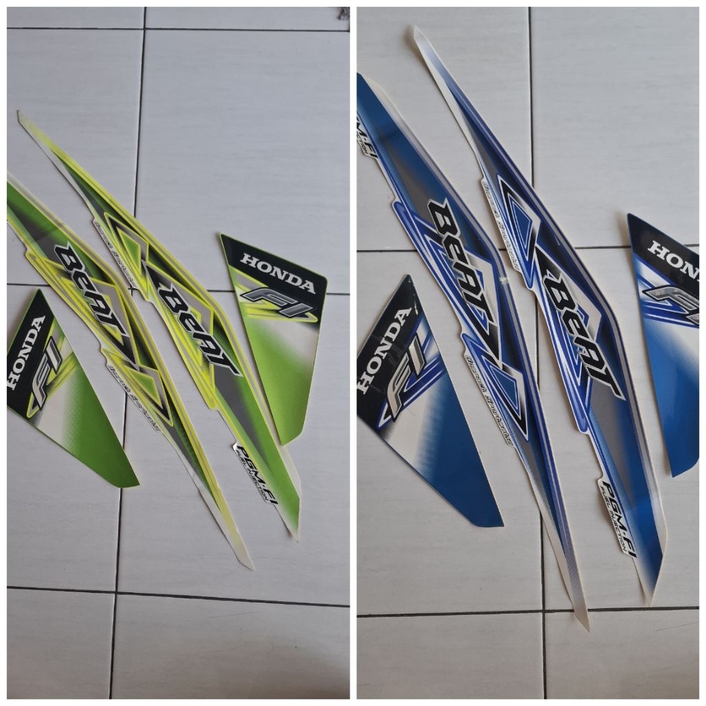 Sticker / Striping / Lis body motor Honda Beat 2013 FI ORIGINAL/ASLI