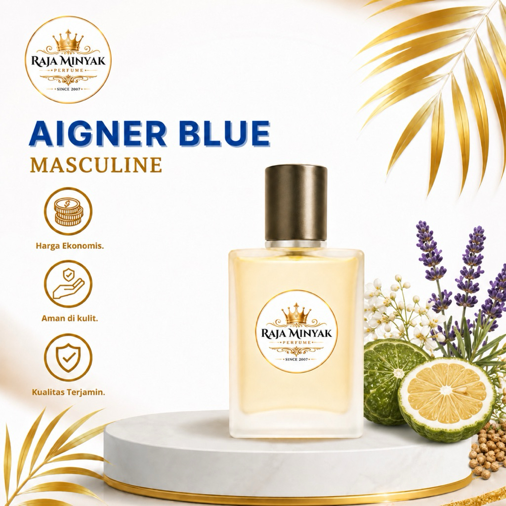 Parfum Refill Aigner Blue Raja Minyak