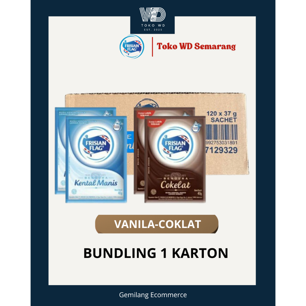 Frisian Flag Sachet 1 Dus isi 120 Sachet