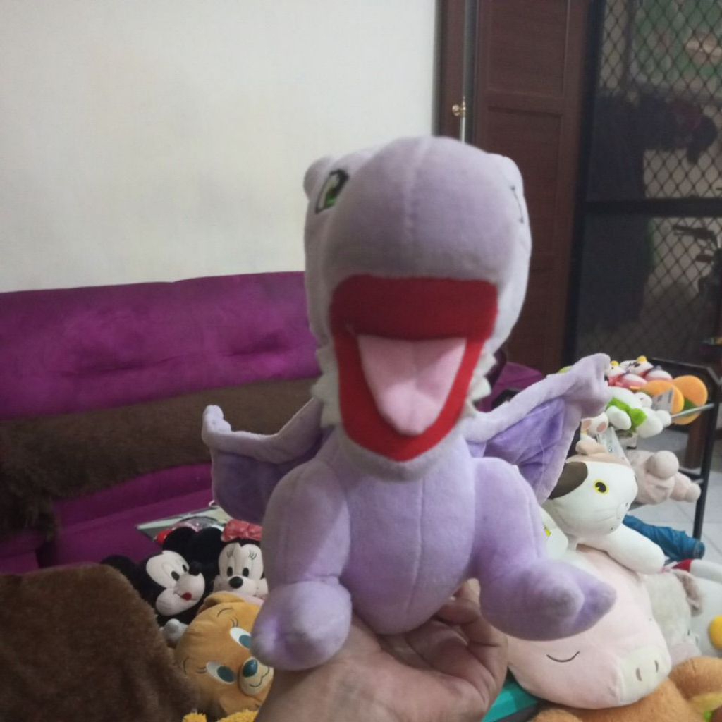 BONEKA POKEMON AERODACTYL NEWTAG & GASTLY + ADMIN