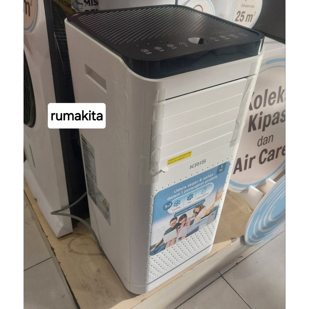 Kris Air Conditioner Standing Ac Portable 1 Pk 1005 Watt - Putih