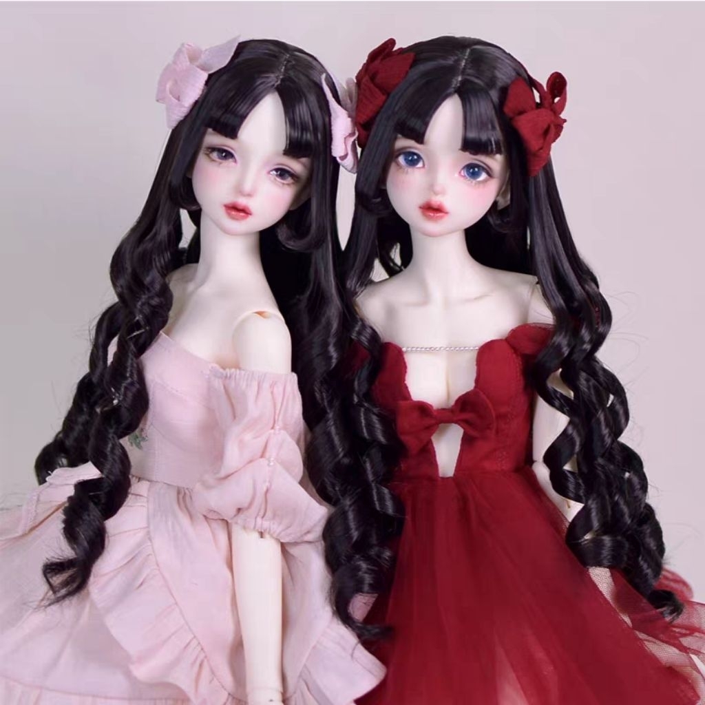 WIG BONEKA BJD 30 cm atau 1/6 READY STOK