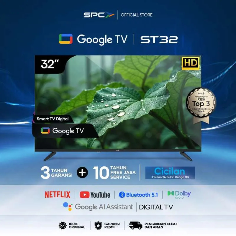 SPC Smart TV 32 Inch Google TV ST32